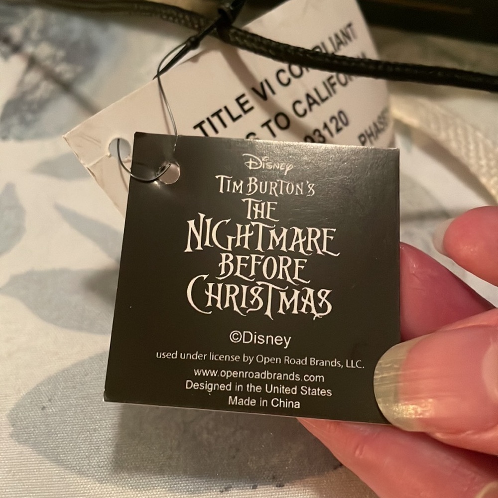 NWT OFFICIALLY LICENSED Nightmare Before Christmas Sally Tarot Scroll Wall Sign - Picture 4 of 4